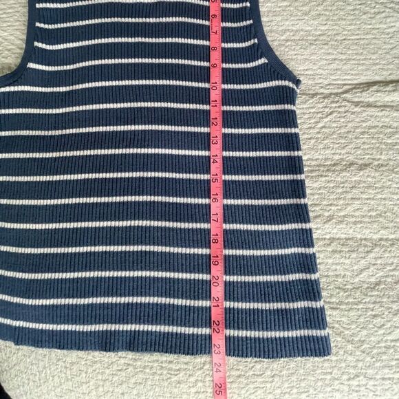 Pierre Cardin striped sweater vest size XL NWT - Picture 8 of 9
